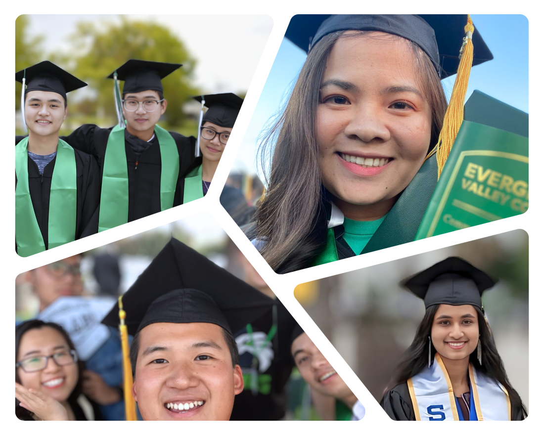 Collage of Graduating Students