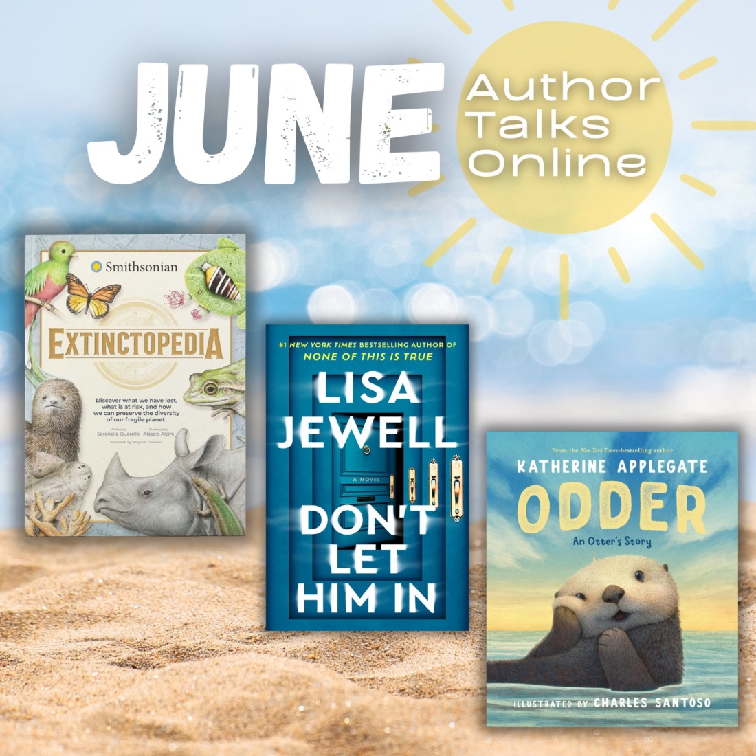 Author Talks for June