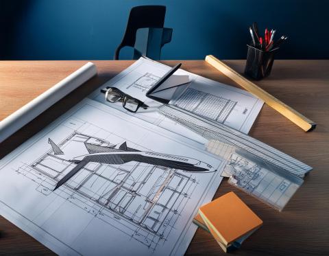 architectural drawings in aerospace